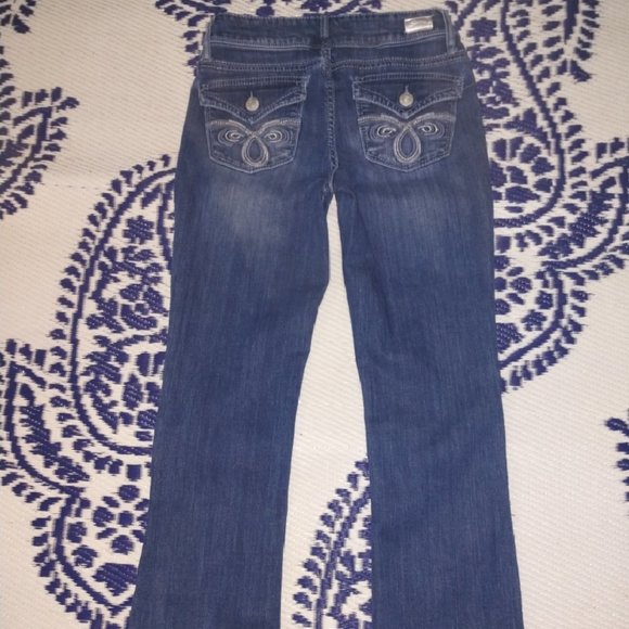 SEVEN 7 Rocker Slim Boot Jean 26 inch inseam. - Picture 1 of 9